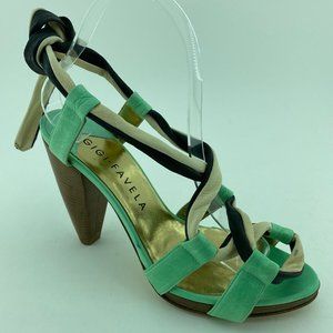 GIGI FAVELA SANDALS, SIZE 37(ITALY), US-6.5 NWB